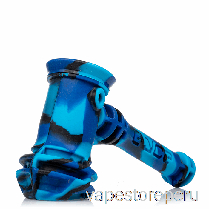 Vape Smoke Eyce Hammer Burbujeador De Silicona Invierno (negro / Azul Bebé / Azul)